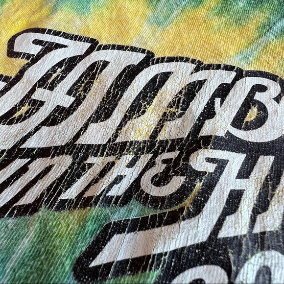 ⭐️ 2014 Vintage Jamboree in the Hills Country Concert Tee Shirt Tie Dye LARGE - Picture 9 of 16